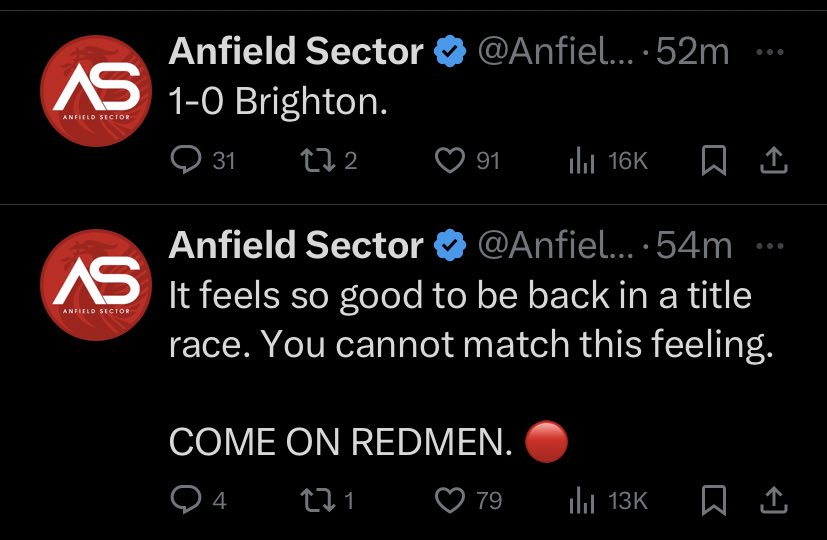 Anfield Sector Twitter